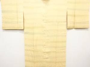 横段模様　単衣長襦袢